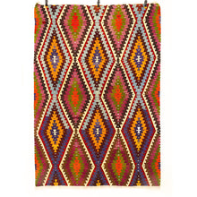 Lade das Bild in den Galerie-Viewer, Vintage Anatolian Kilim   159x232 cm .

